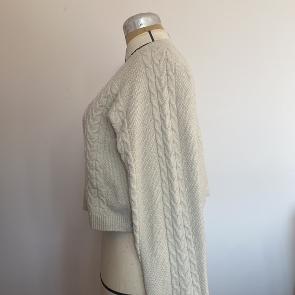 Tan cardigan, never worn, lightweight and perfect for fall. - Picture 2 of 4